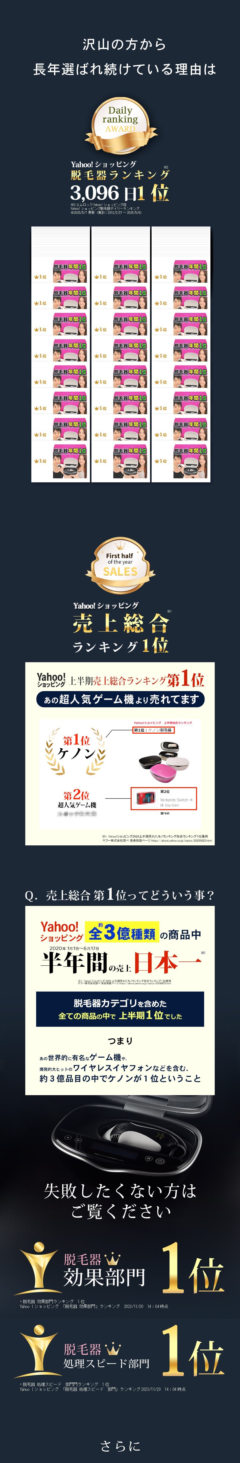 ケノン  脱毛器 ランキング1位 公式オンラインショップ 通販 光